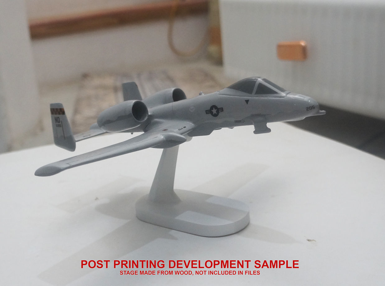 A10-A THUNDERBOLT-II Scale 1-72 Ready to Print STL FILES 3D print model_12