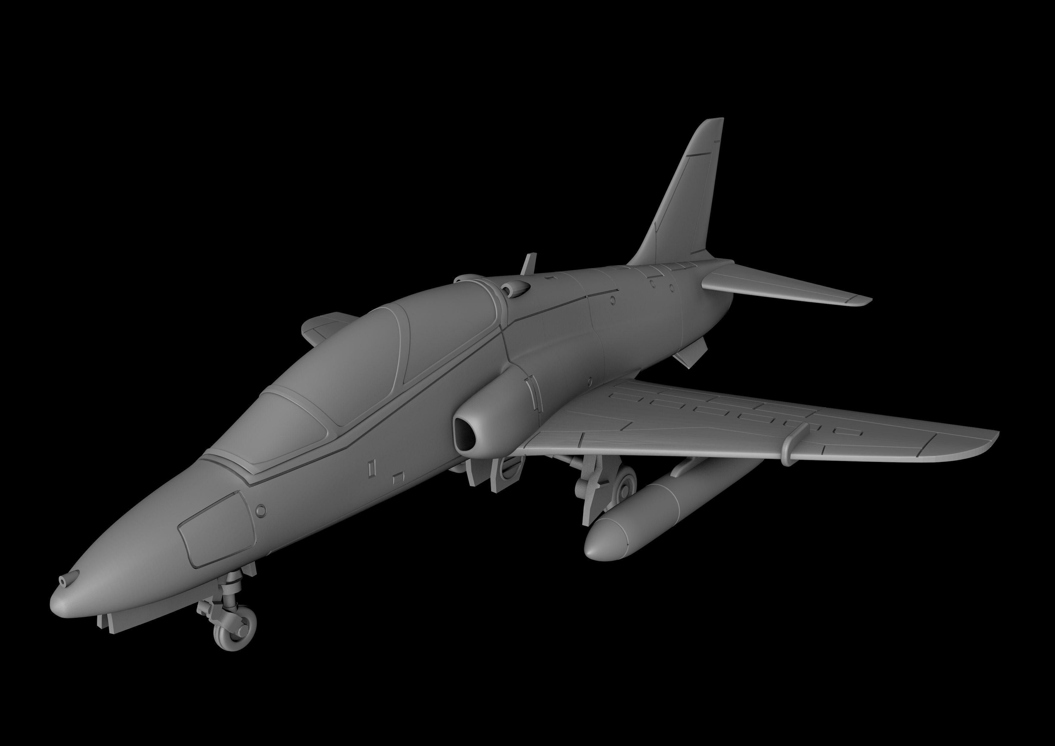 BAE HAWK MK-53 SCALE 1-48 READY TO PRINT STL FILES 3D print model_1