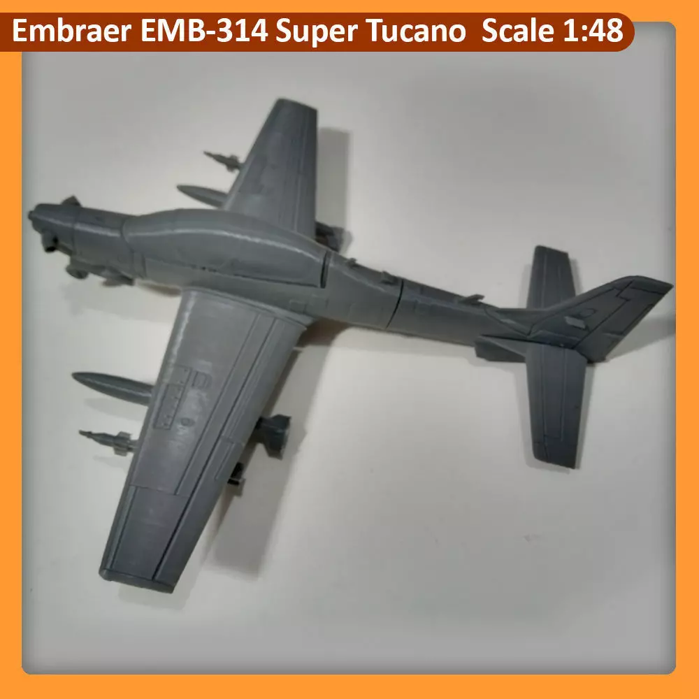 EMB-314 EMBRAER SUPER TUCANO SCALE 1-48 Ready to Print 3D print model_4