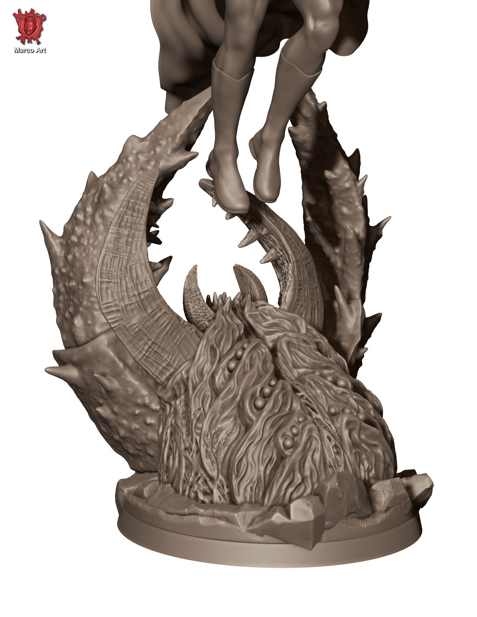 Superman stl file 3D print model_5