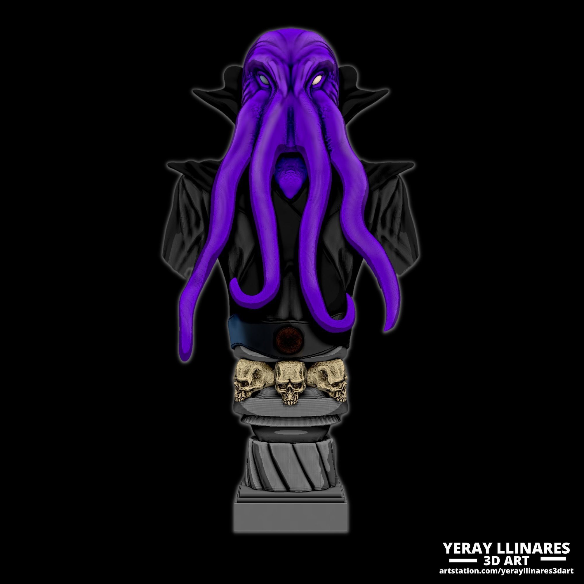 MINDFLYER DE BALDURS GATE 3 - DUNGEONS AND DRAGONS 3D print model_2