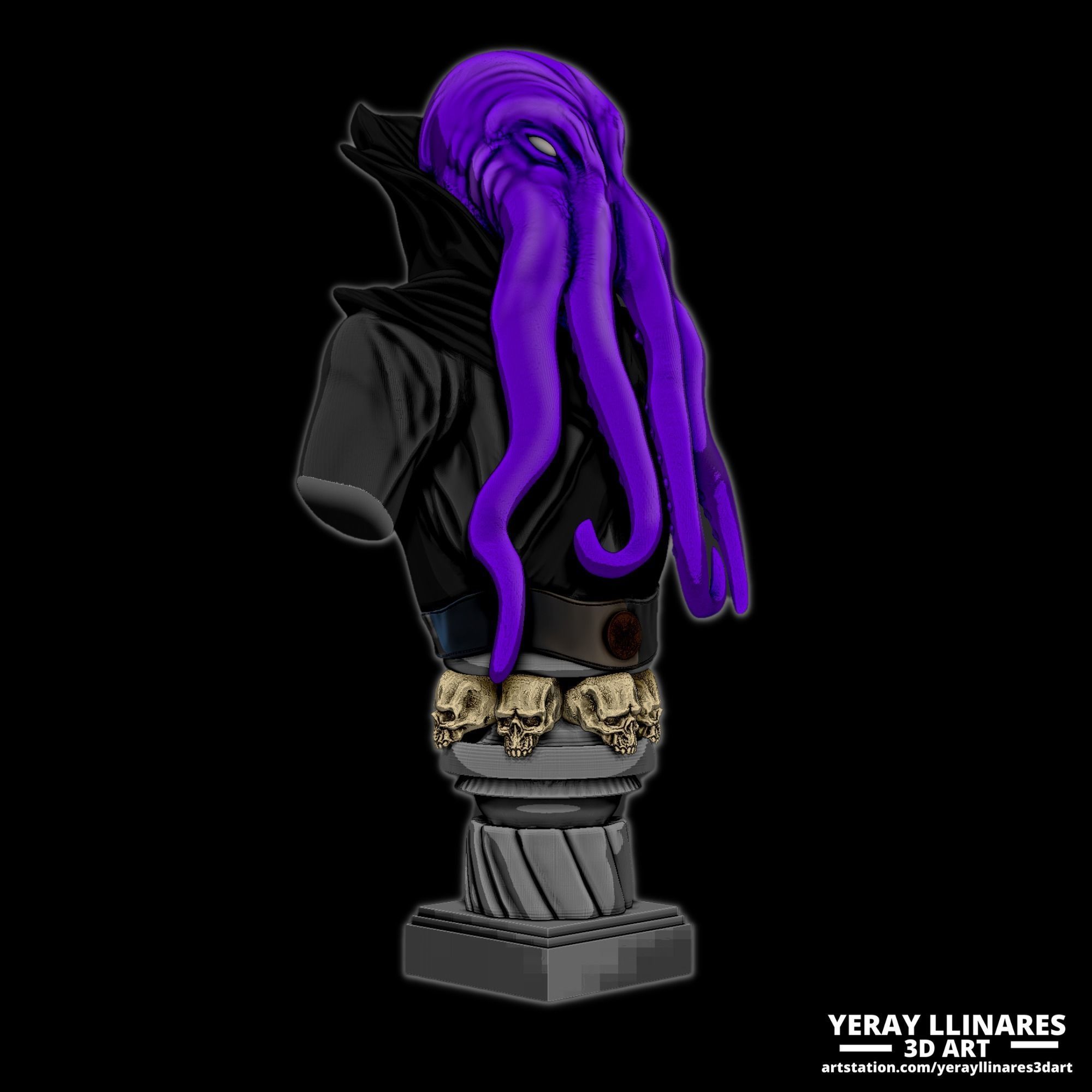 MINDFLYER DE BALDURS GATE 3 - DUNGEONS AND DRAGONS 3D print model_3