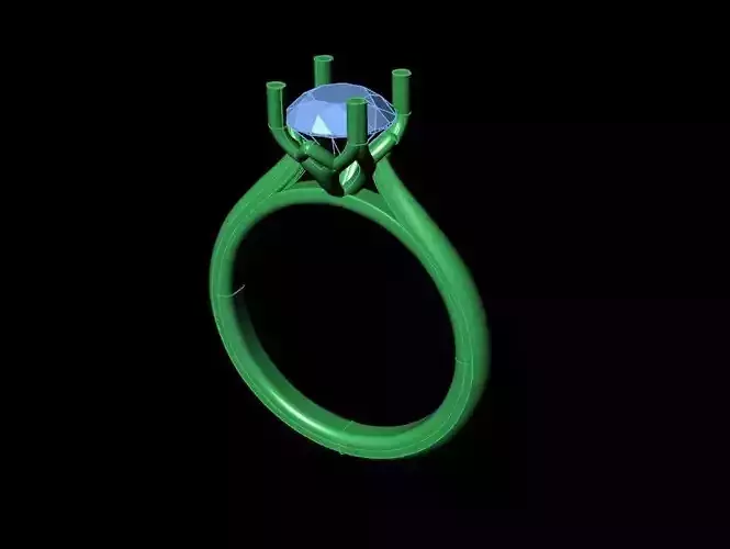 Solitaire Wedding Ring