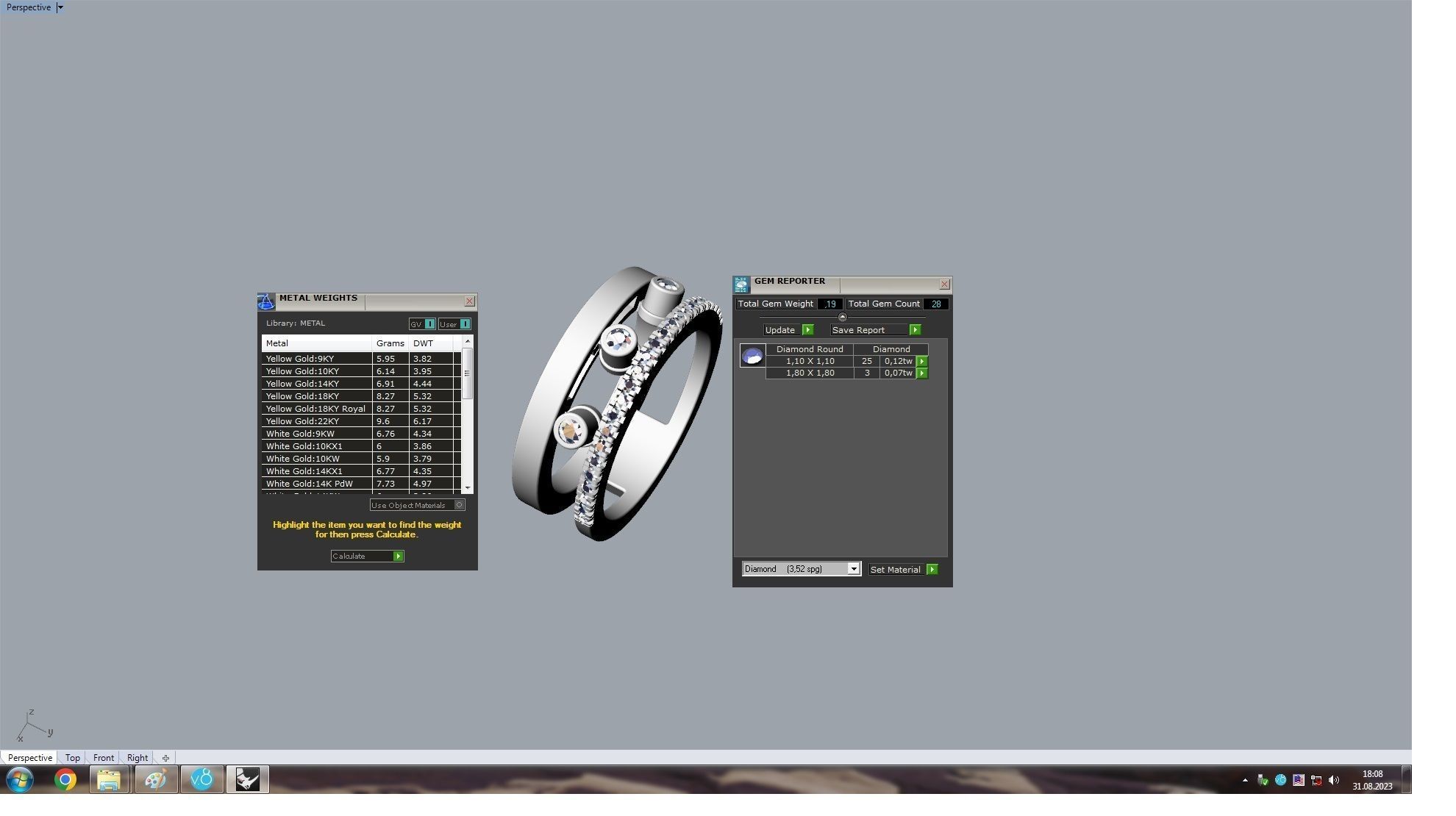 MOVE ROMANE 16 5mm 3D print model_11