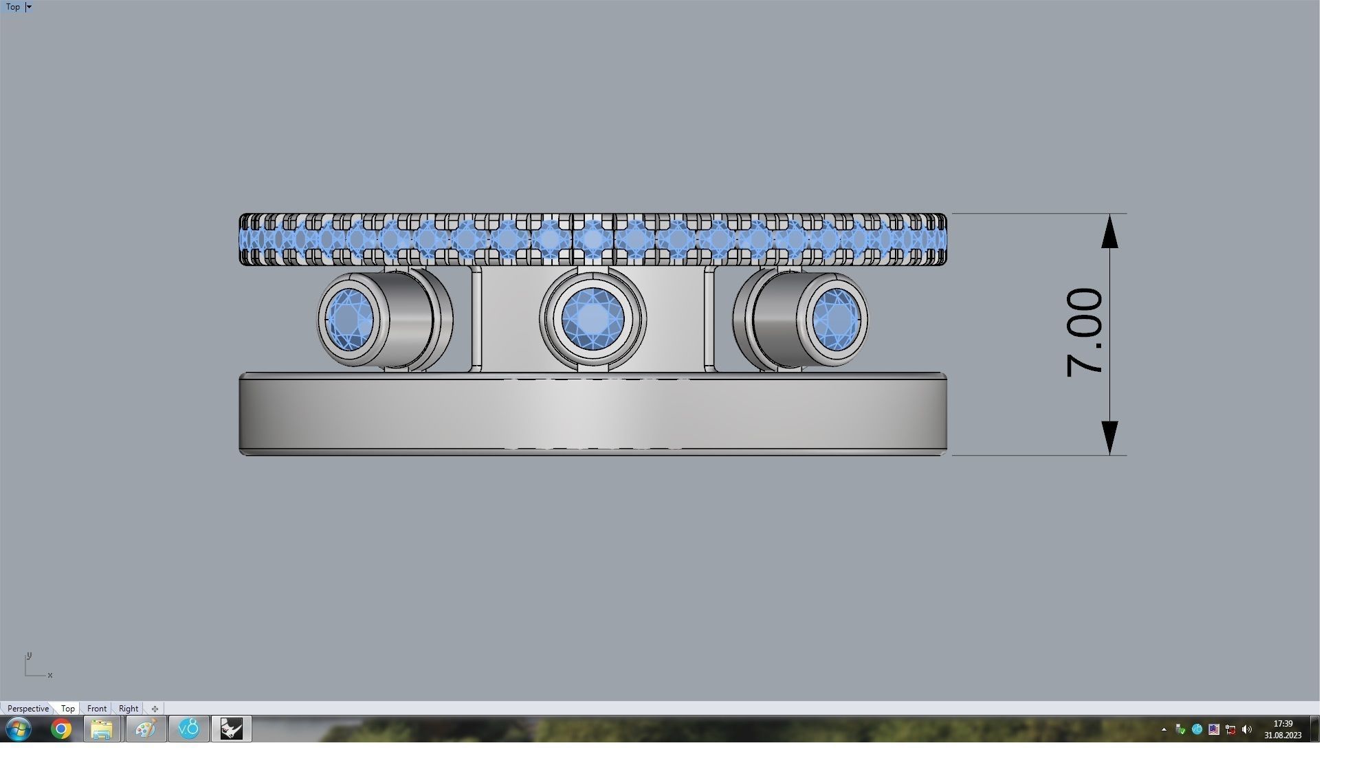 MOVE ROMANE 16 5mm 3D print model_10