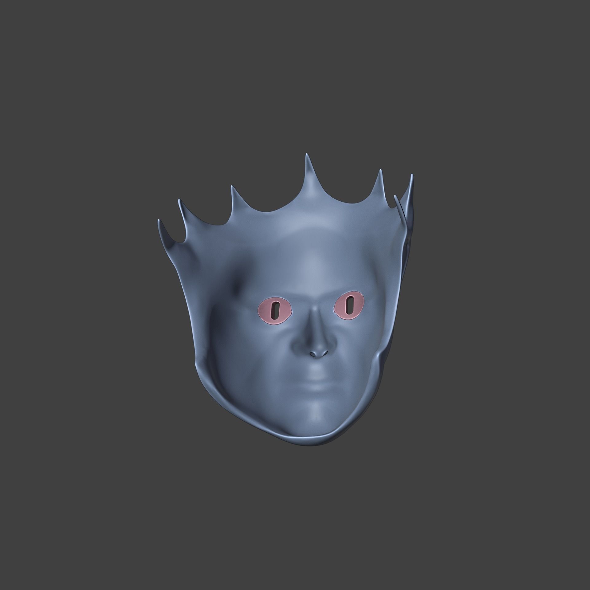 Devilfoil Merregon Mask Baldurs Gate 3 3D print model_14