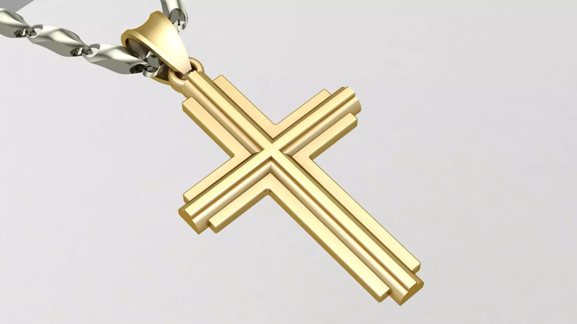 Cross Jesus D40 3D print model