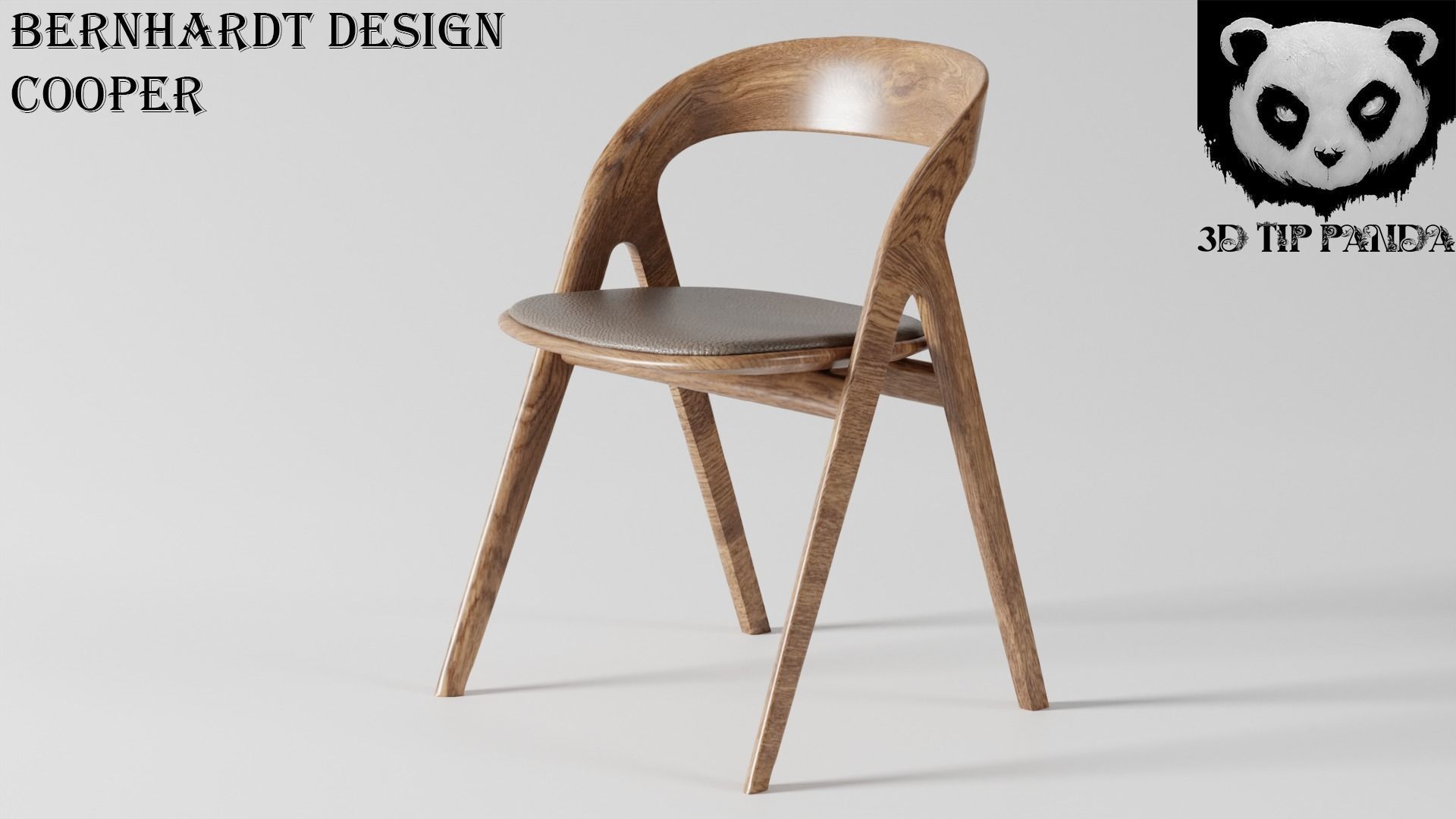 Chair Cooper from Bernhardt Design 3D model_2