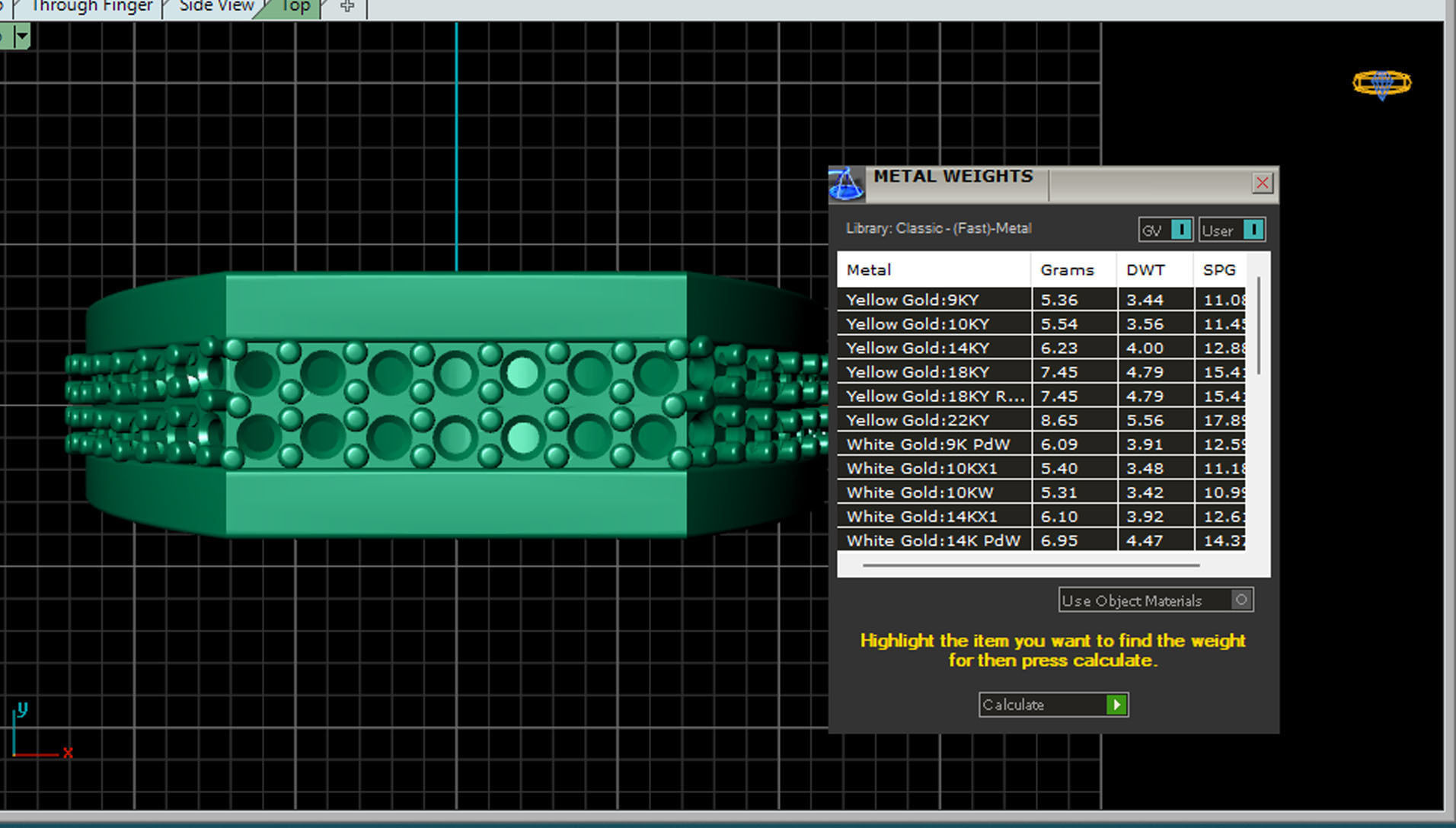 HIGHLY SOLD DIAMOND GENTS RING 3dm stl obj mtl 3D print model_5
