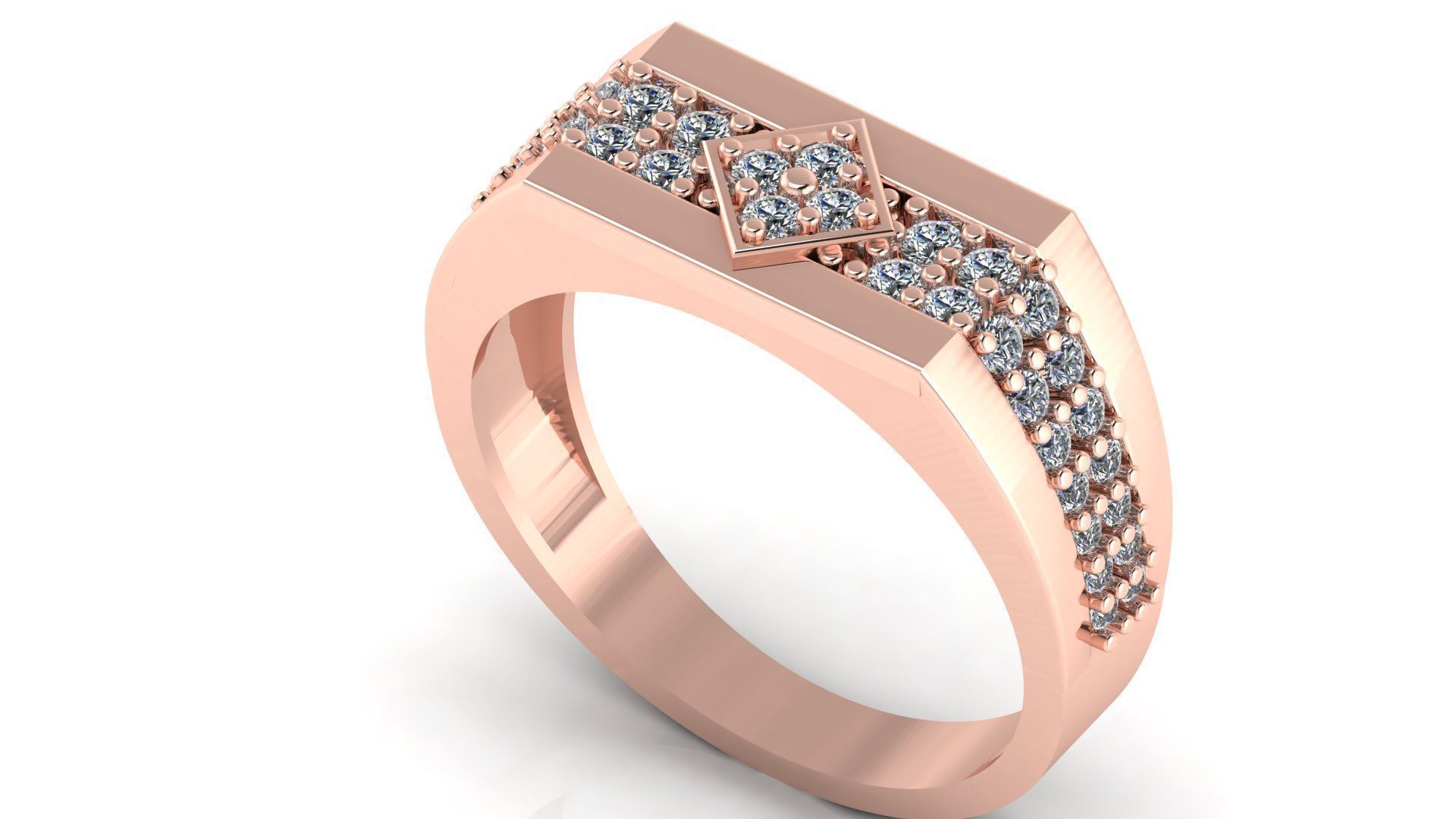 BEST ELEGANT GENTS RING 3D print model_1