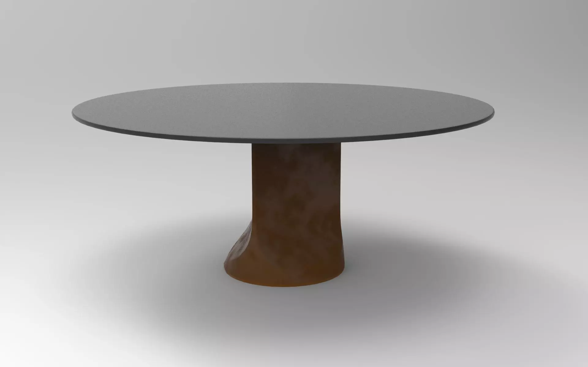 Rumka Dining Table Low-poly 3D model_0