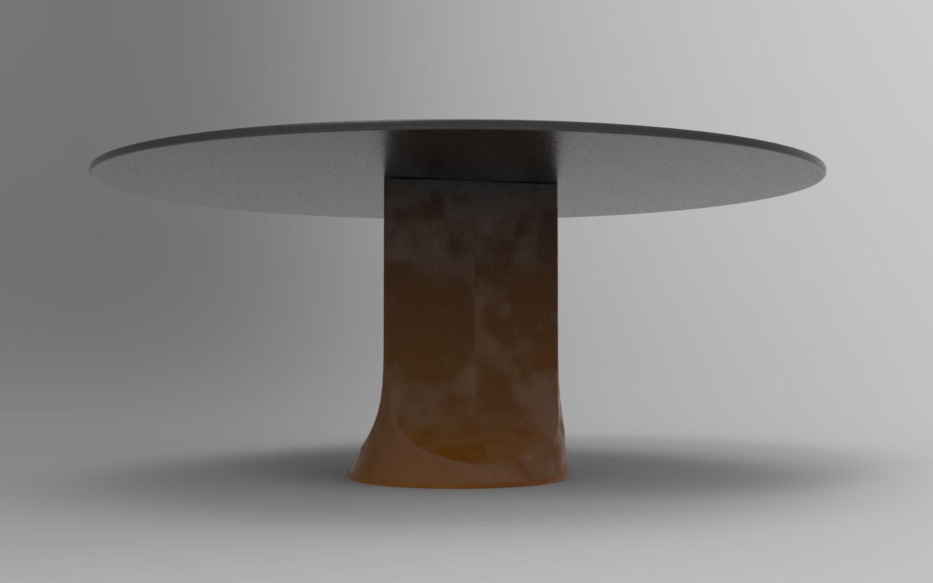 Rumka Dining Table Low-poly 3D model_2