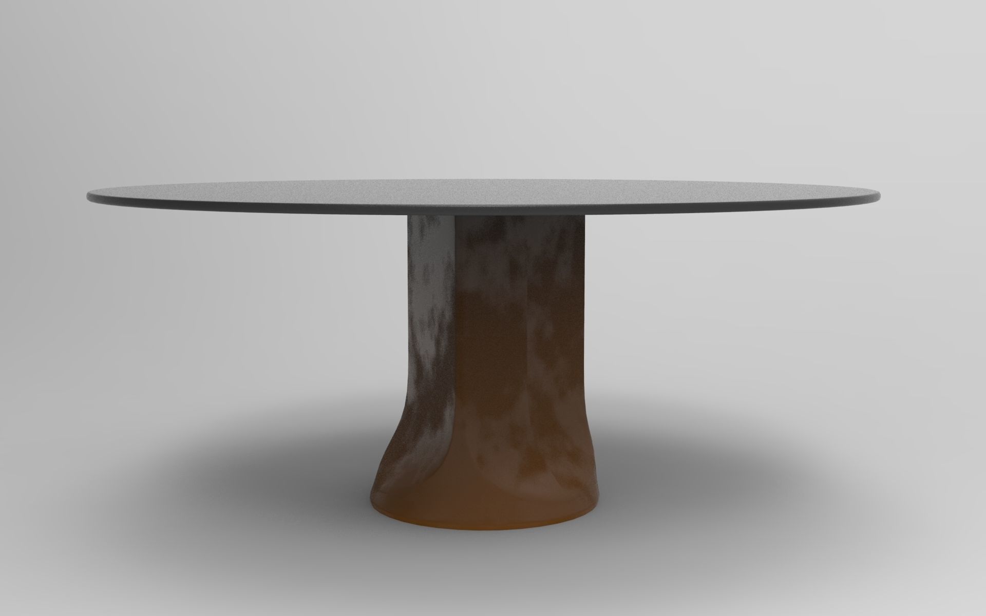 Rumka Dining Table Low-poly 3D model_3