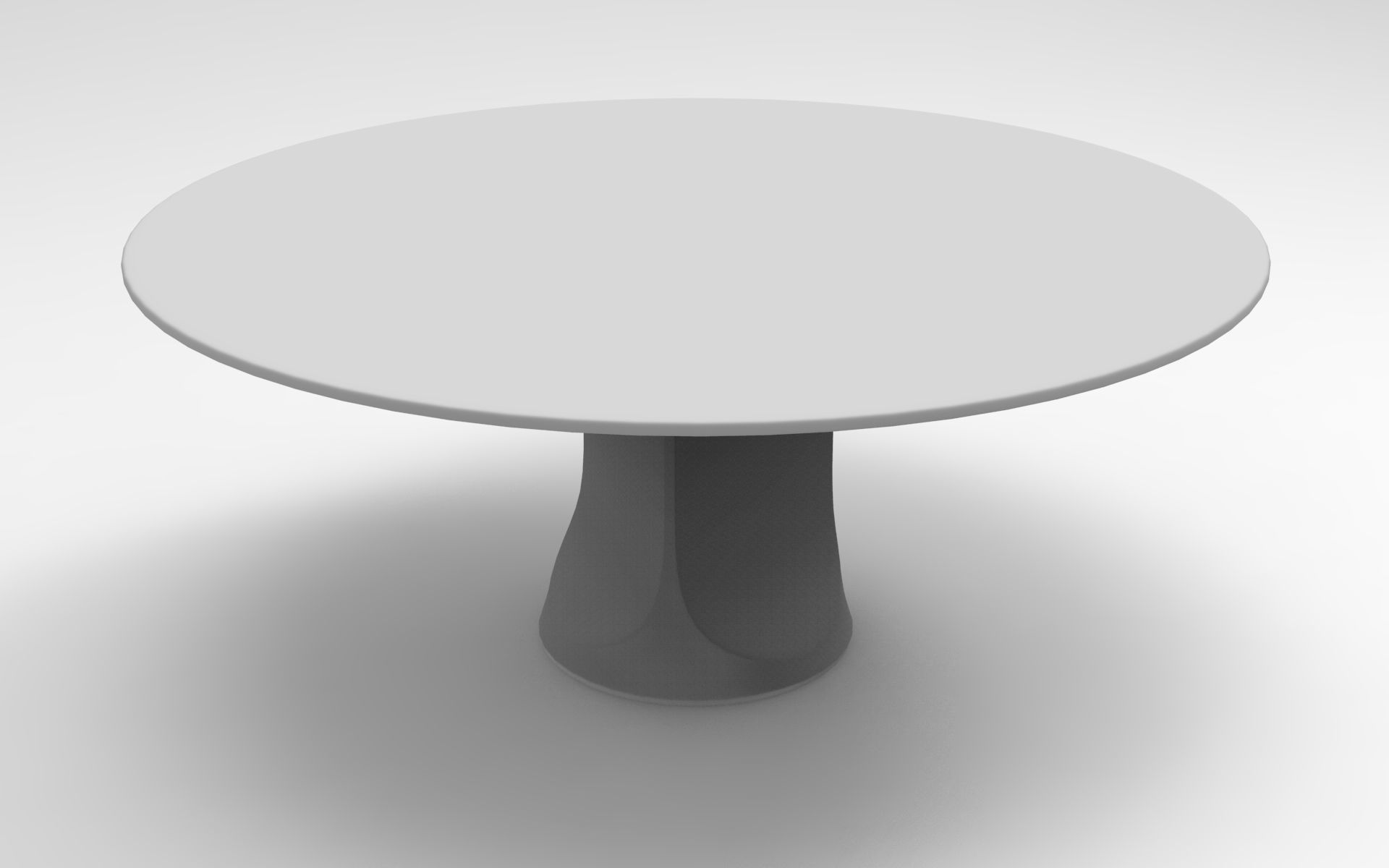 Rumka Dining Table Low-poly 3D model_7