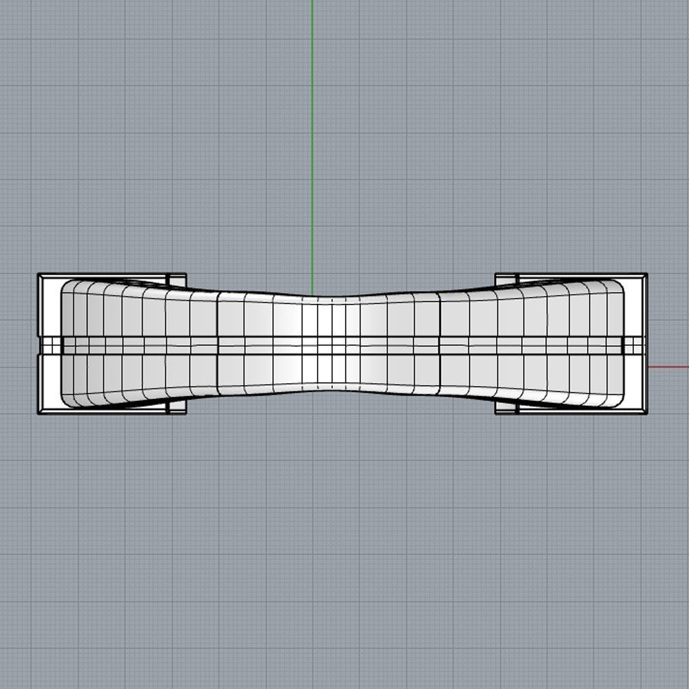 3D Resin printer cover handle 3D print model_3