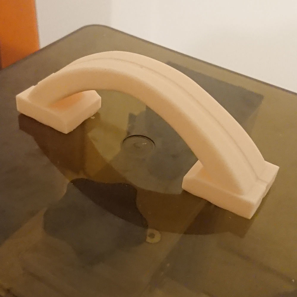 3D Resin printer cover handle 3D print model_4