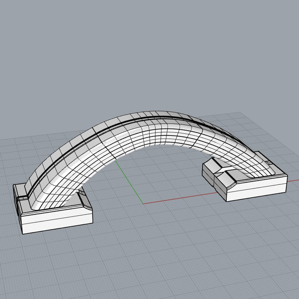 3D Resin printer cover handle 3D print model_1