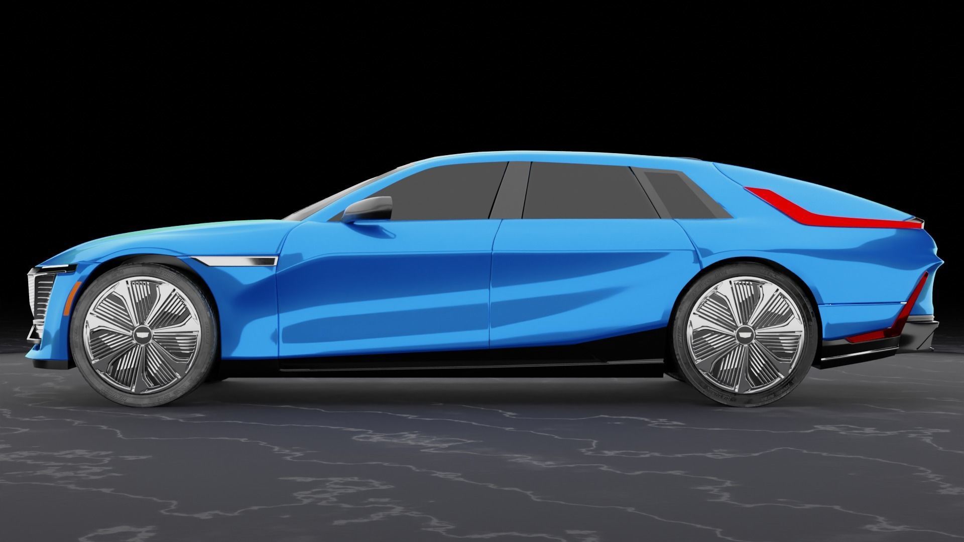 Cadillac Celestiq 3D model 3D model_1