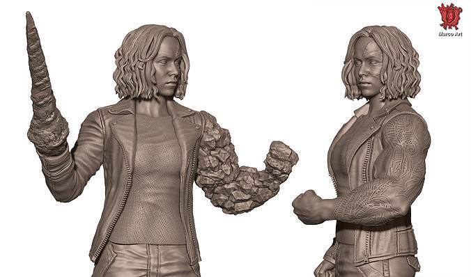 Super Skrulls stl file 3D print model