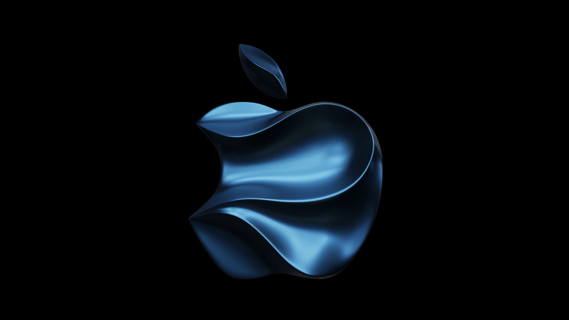 Apple logo 3D model_3