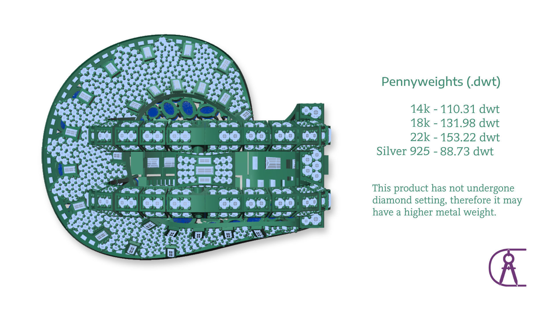 MarlenDietrichs Jarretiere bracelet  AAA Class 3D print model_9