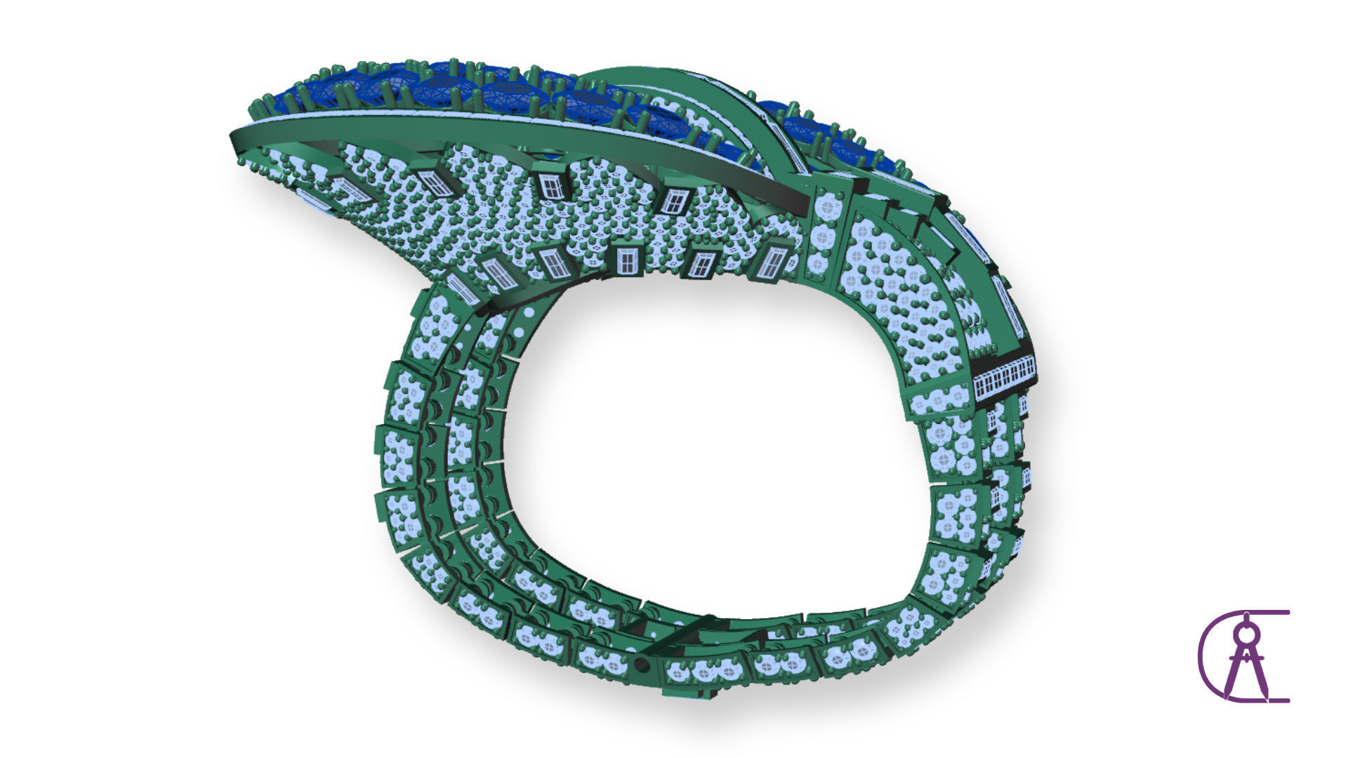 MarlenDietrichs Jarretiere bracelet  AAA Class 3D print model_7