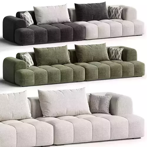 Extra Long Modern Sofa