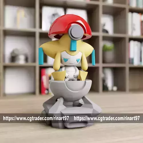 jirachi in the pokeball from Pokemon