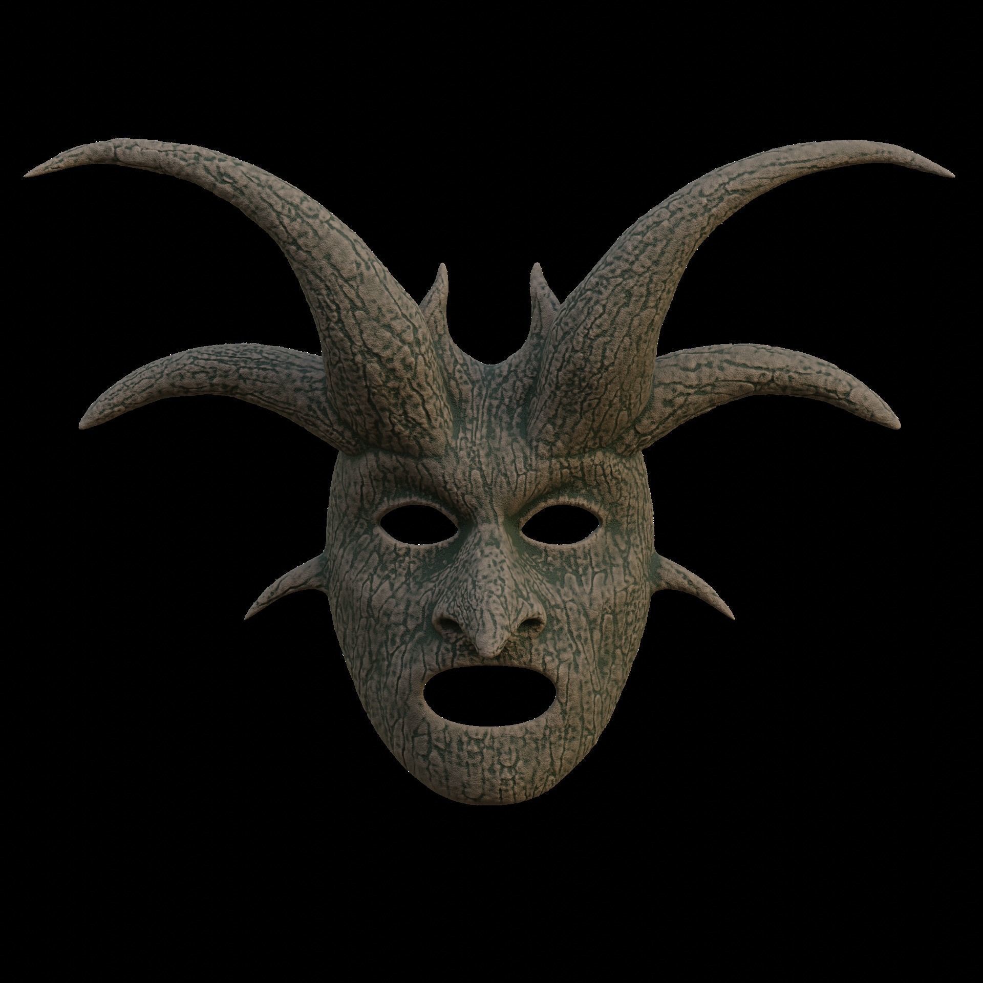 Whispering Mask Baldurs Gate 3 3D print model_2