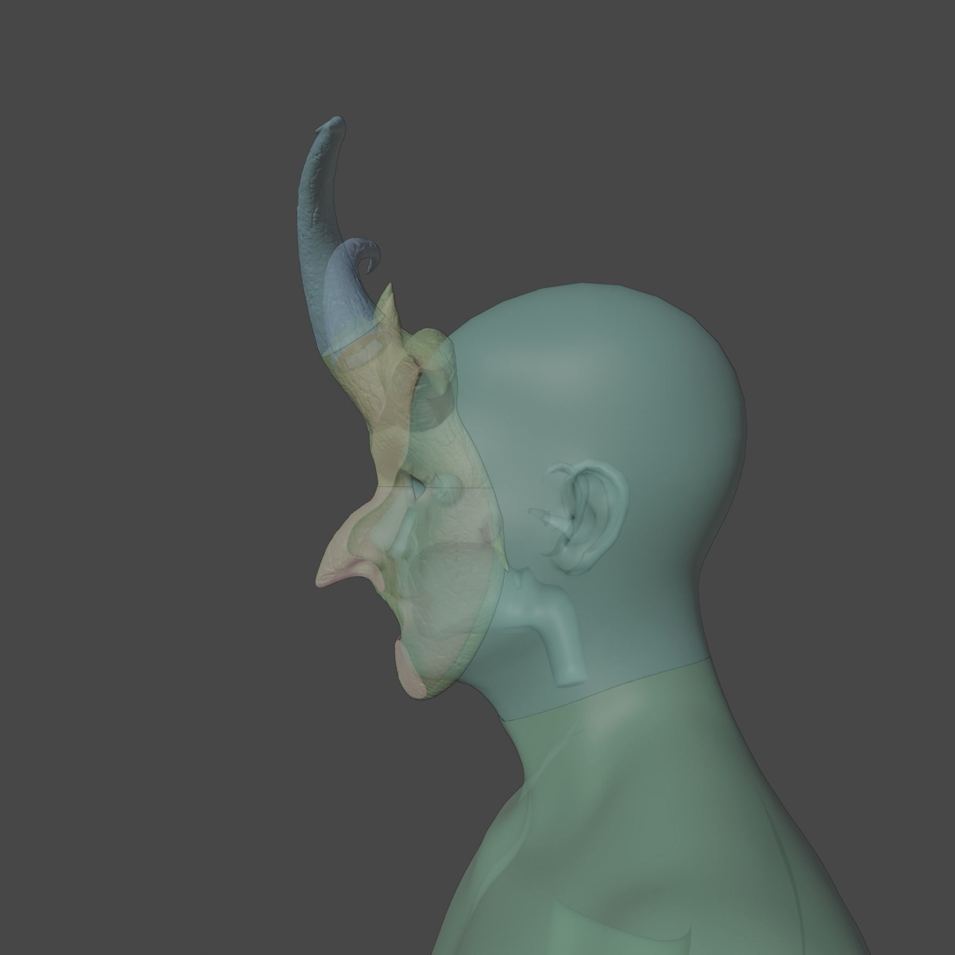 Whispering Mask Baldurs Gate 3 3D print model_8