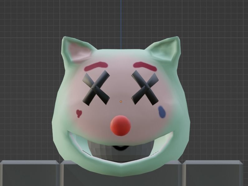 carface rbxm model for roblox asset Low-poly 3D model_1