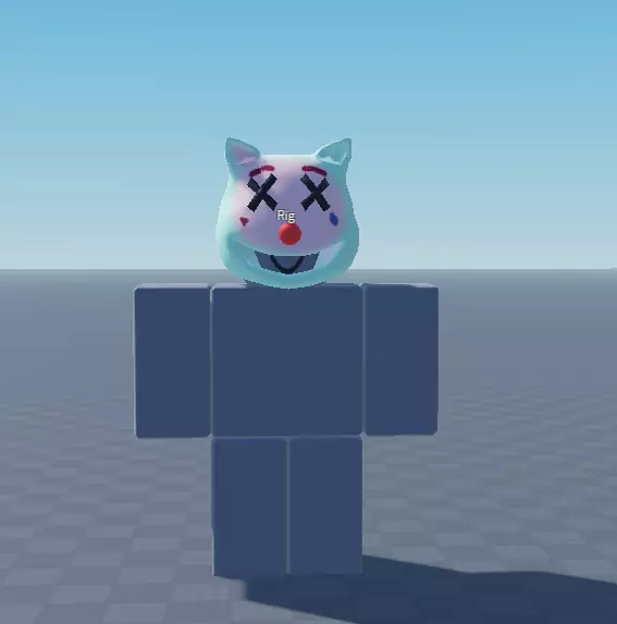 carface rbxm model for roblox asset Low-poly 3D model_0