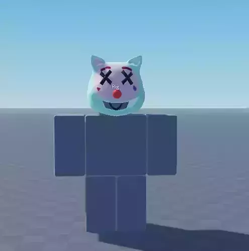 carface rbxm model for roblox asset Low-poly 3D model