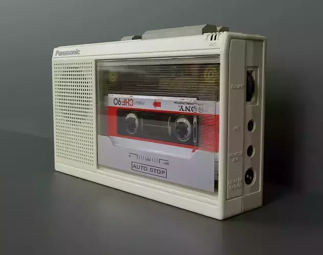 Vintage cassette player Panasonic