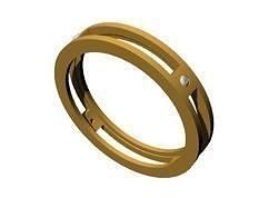 Mens ring  US10 3D print model