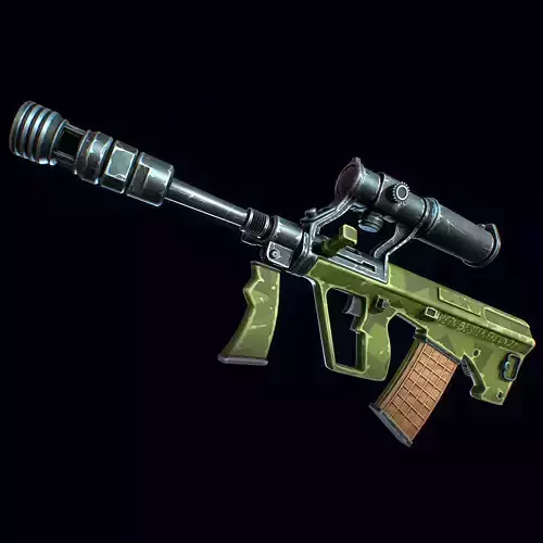Stylized Steyr AUG