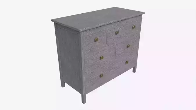 Pottery Barn Kendall Dresser 3D model