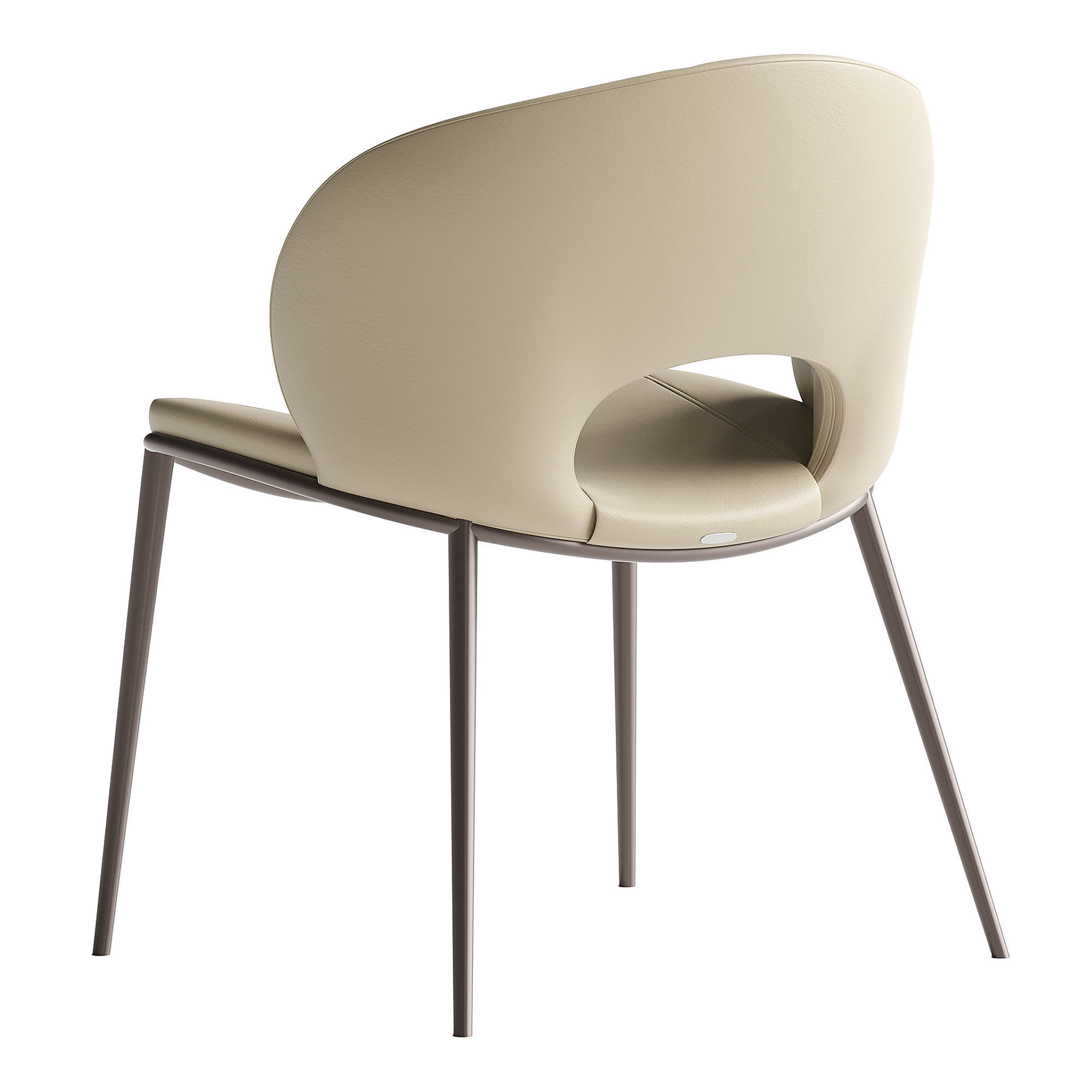 Miranda Ml Chair Low-poly 3D model_2