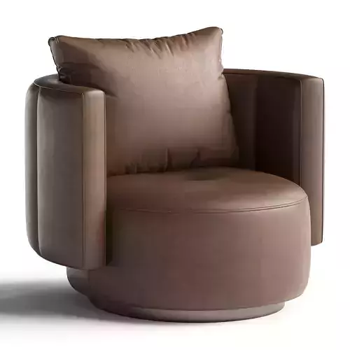Torii Bold Armchair by Minotti Low-poly 3D model