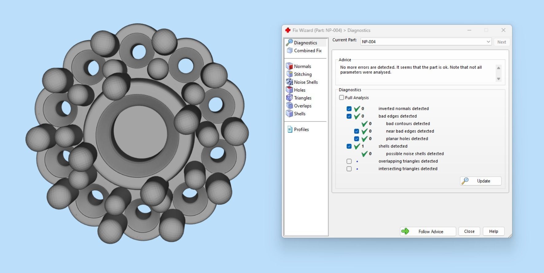 Nosepin 3D print model 3D print model_11