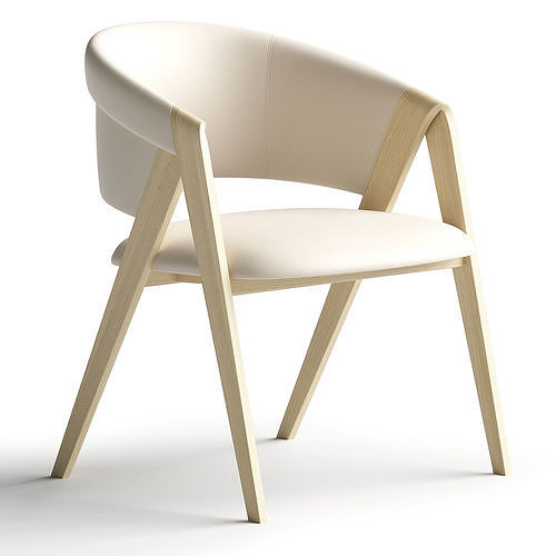 AREZZO DINING CHAIR Low-poly 3D model
