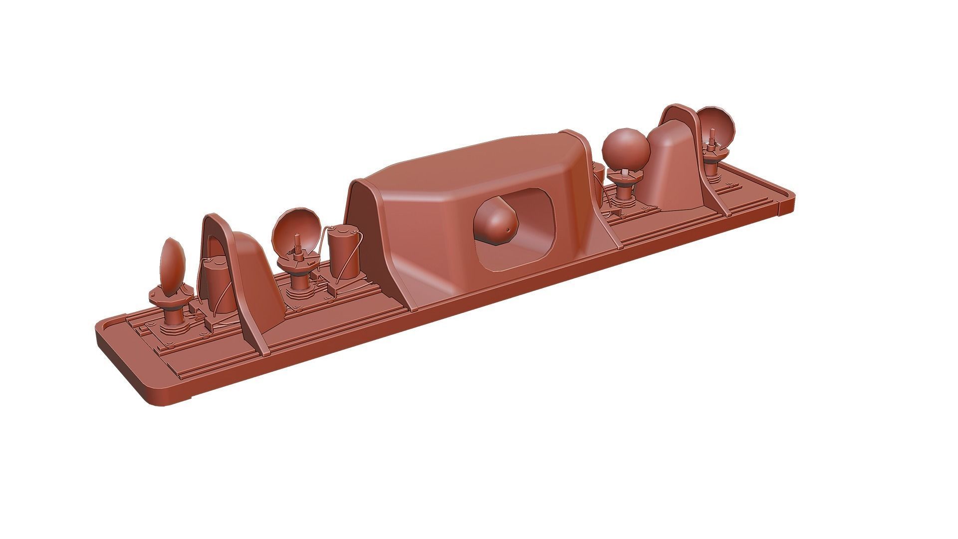 Mercura P5 Low-poly 3D model_20