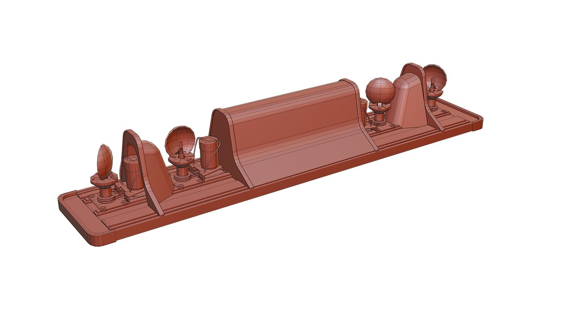 Mercura P5 Low-poly 3D model_14