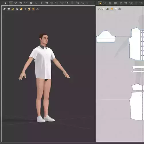 Marvelous Shirt 3D Model