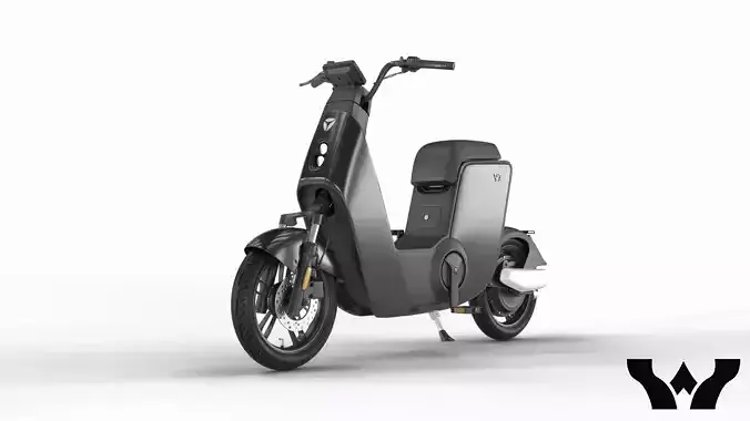Scooter Yadea v7 3d model