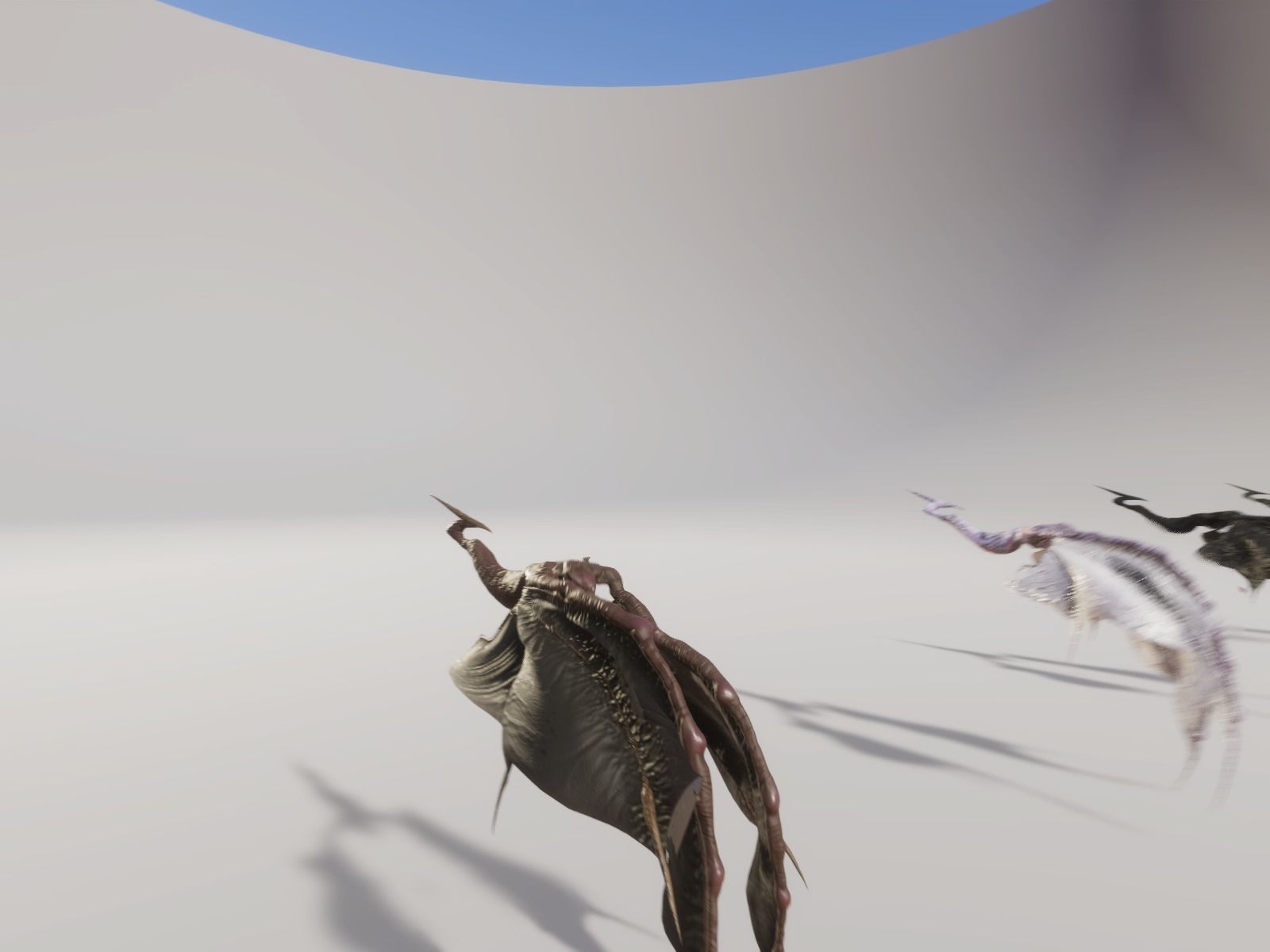 Flying Monster2 Bat Low-poly 3D model_24