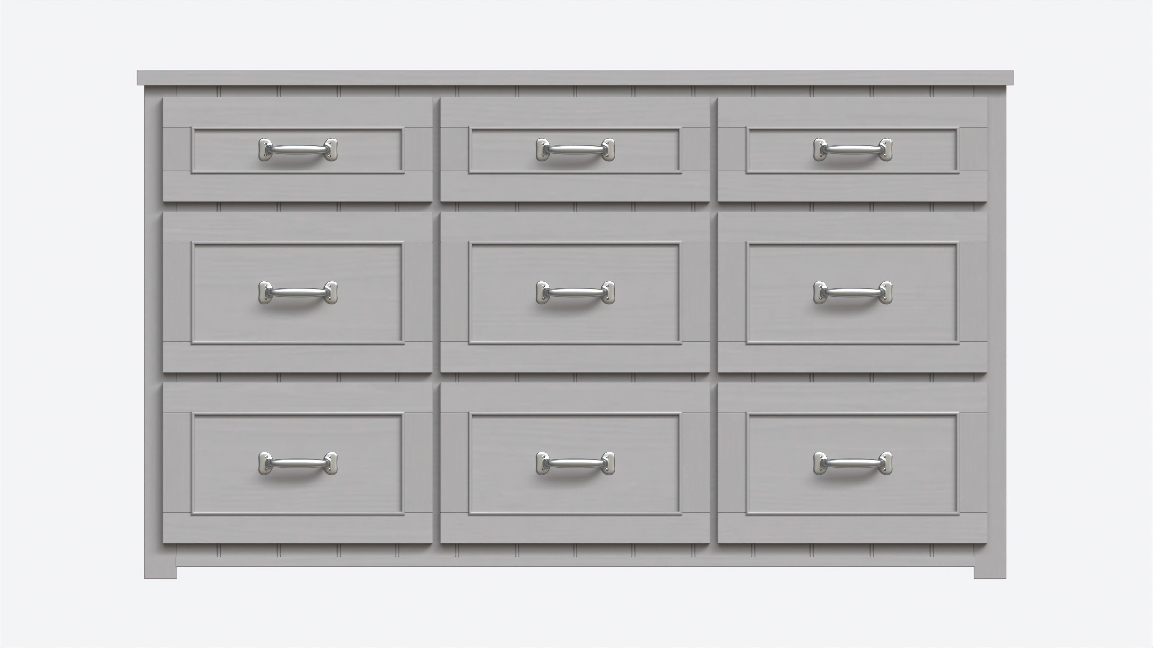 Pottery Barn Belden Extra-wide Dresser 3D model_3