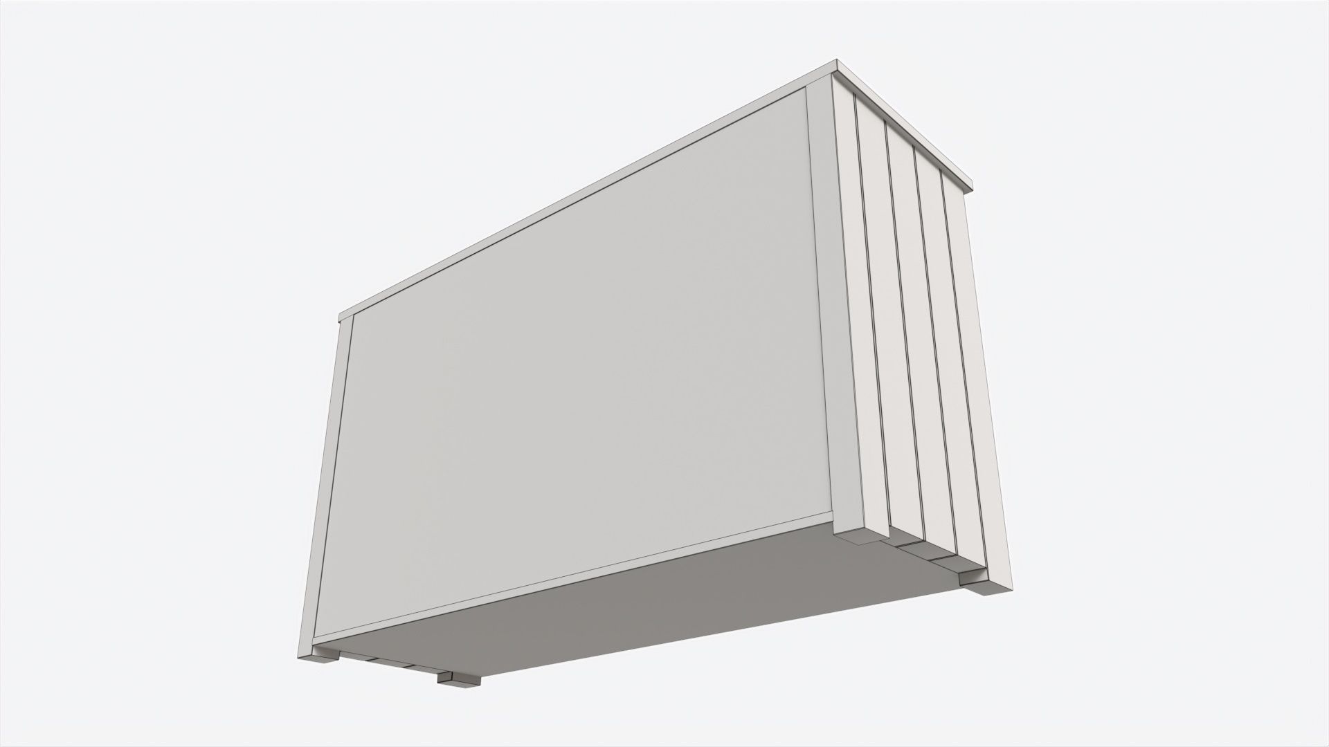 Pottery Barn Belden Extra-wide Dresser 3D model_6