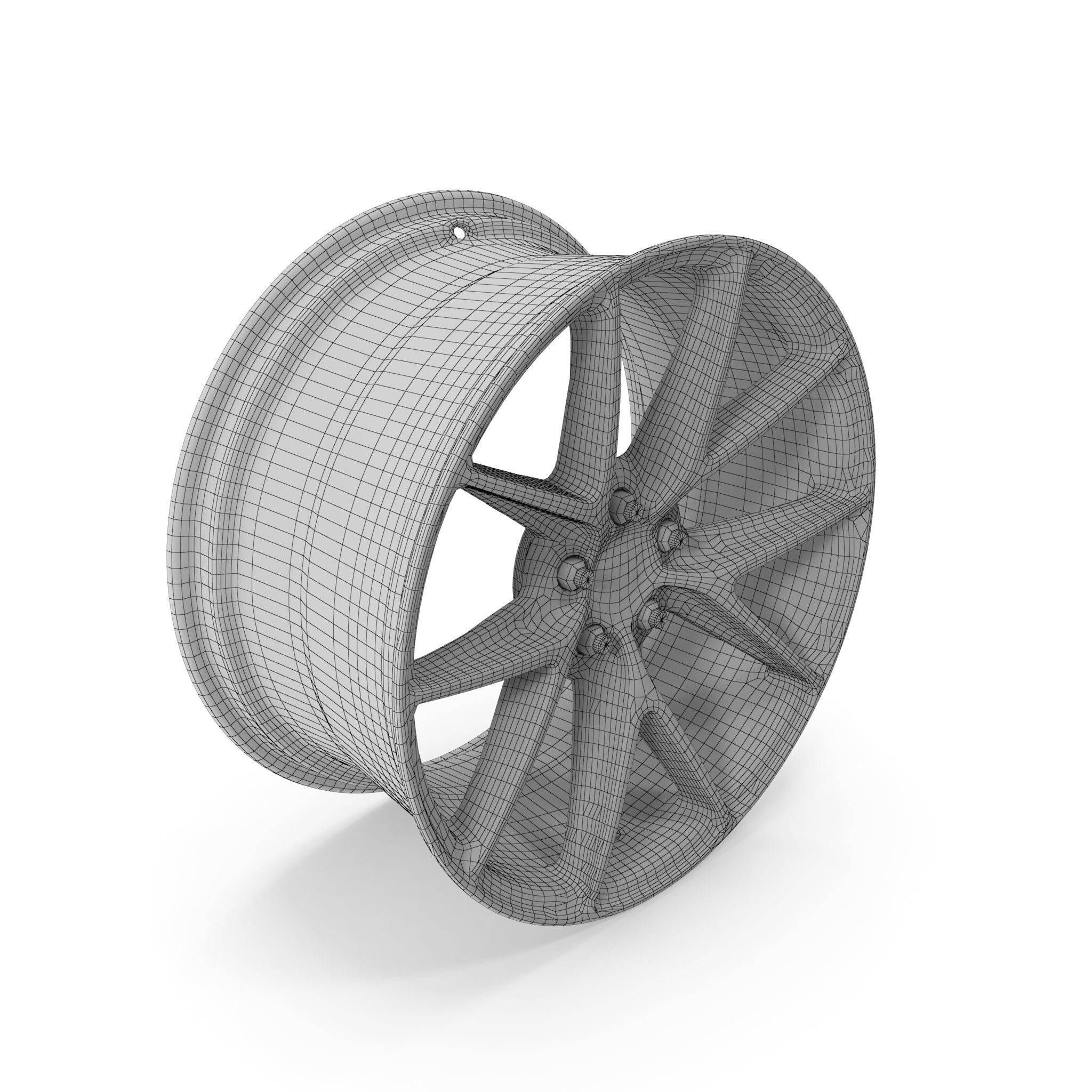 Niche Misano Wheel Matte Anthracite 3D model_6