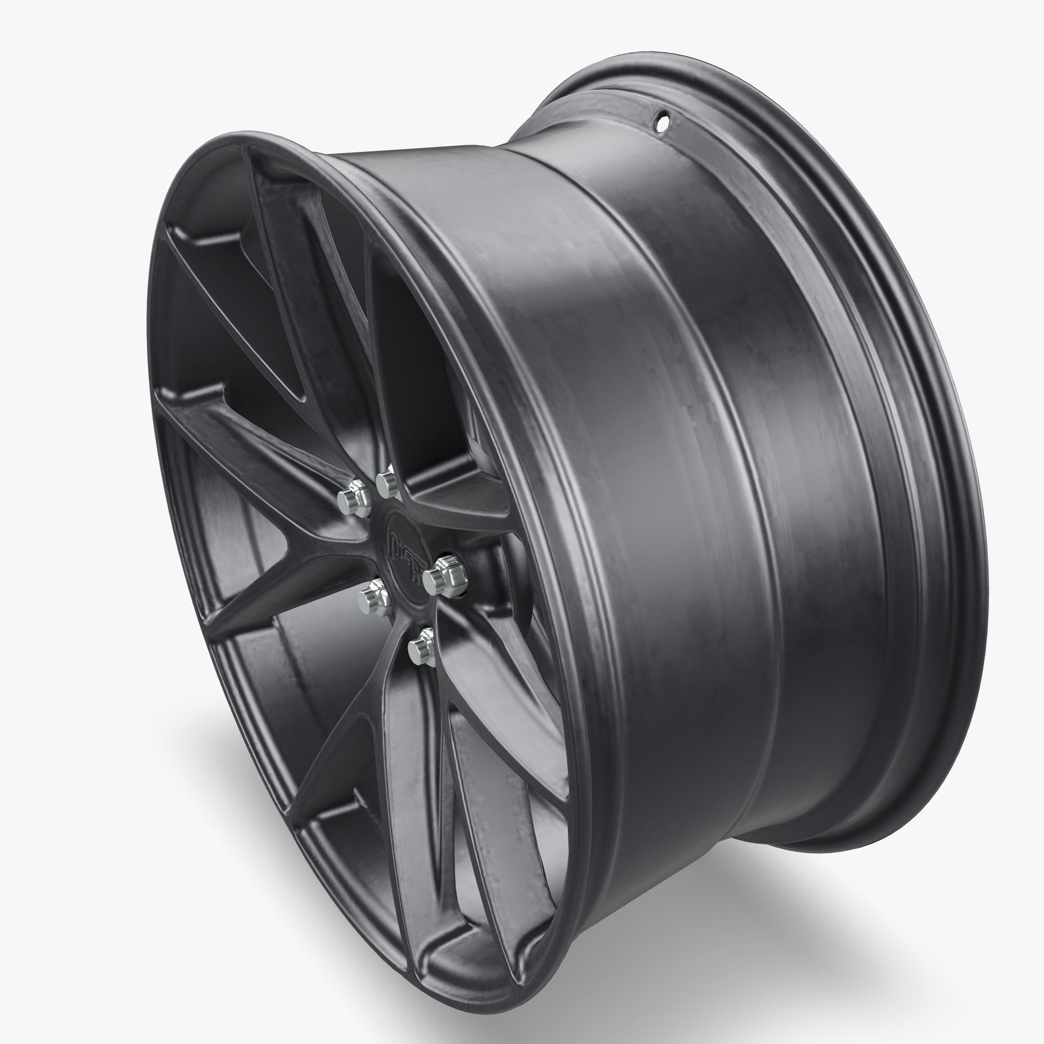 Niche Misano Wheel Matte Anthracite 3D model_9